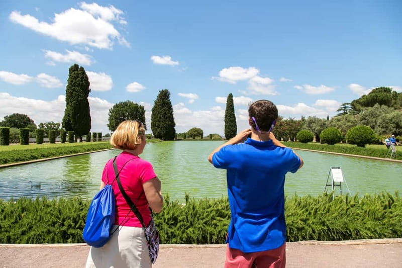 From Rome: Villa D'Este and Hadrian's Villa Tivoli Day Tour - Physical planning: stairs, bags, and who should go