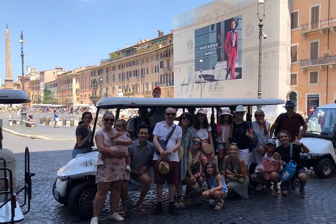 Full day private guided tour of Rome by golf-cart & Colosseum and Roman Forum - Mouth of Truth and the fun-but-serious ancient legend