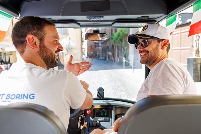 Fun Golf Cart Tour with Music and Gelato in Rome - Key points before you go