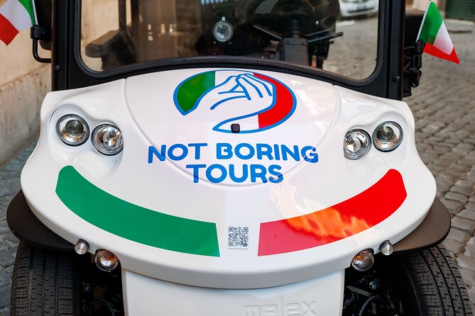 Fun Golf Cart Tour with Music and Gelato in Rome - Largo Argentina and the Roman shock of Julius Caesar