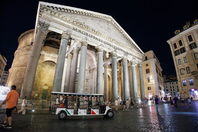 Fun Golf Cart Tour with Music and Gelato in Rome - The Colosseum photo spot: learning fast in 25 minutes