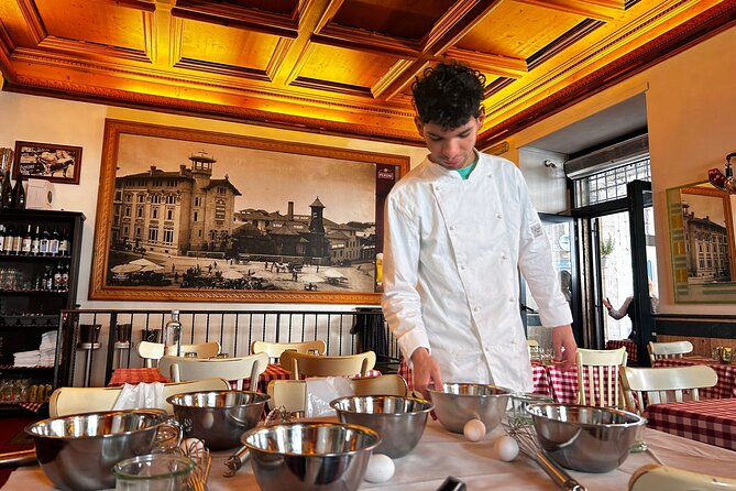 Gelato and Fettuccine Pasta Cooking Class in Rome Piazza Navona - Lunch at Ristorante Tucci: bruschetta plus wine or beer