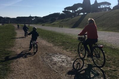 German E-Bike Tour durch Rom - Aventine to Giardino degli Aranci: the viewpoint stop that feels worth the climb