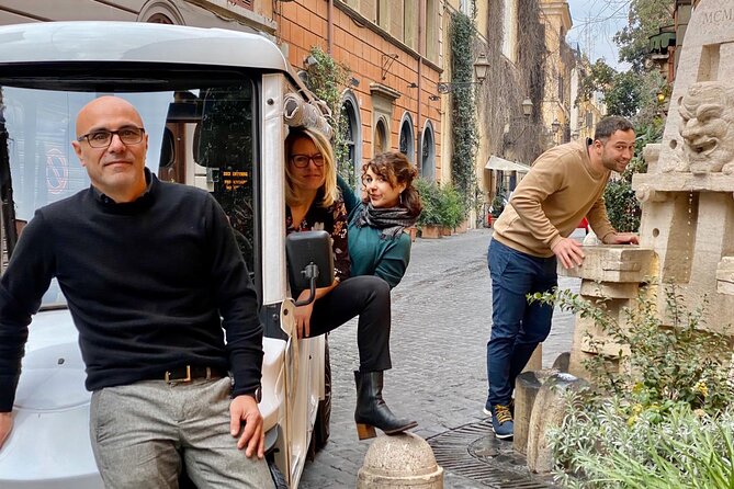 German Golfcart Tour - Spanish Steps and Trinita del Monti: the view that changes how you see the area