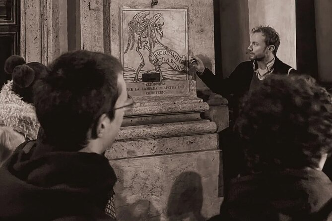 Ghost & Legends in Night Rome Walking Tour - Chiesa di Santa Maria dellOrazione e Morte: A Church Made From Bones