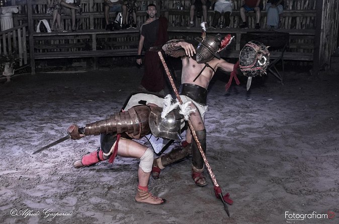 Gladiator school for adult - Weapons and Armor: What You Get to Try