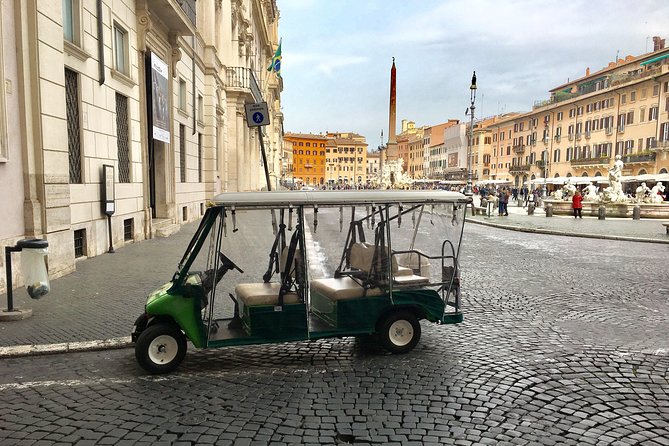 Golf Cart Around Imperial Rome - Trevi Fountain: a quick wish without getting stuck in the crush