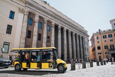 Golf Cart Driving Tour: Rome Express in 1.5 hrs - Meeting at V. Monterone 19: where the tour starts and how to not get stressed