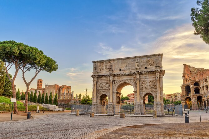 Golf Cart Highlights Tour in Rome - Arch of Constantine: quick start, big payoff