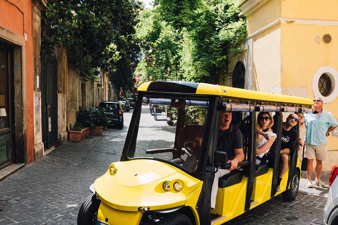 Golf Cart Small-Group Guided Tour: Rome City Highlights - Small-group setup: carts travel together, you all hear the guide