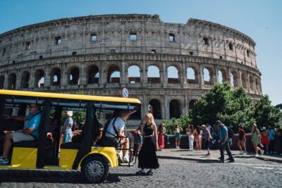 Golf Cart Small-Group Guided Tour: Rome City Highlights - Meeting point at V. Monterone, ending outside the Colosseum