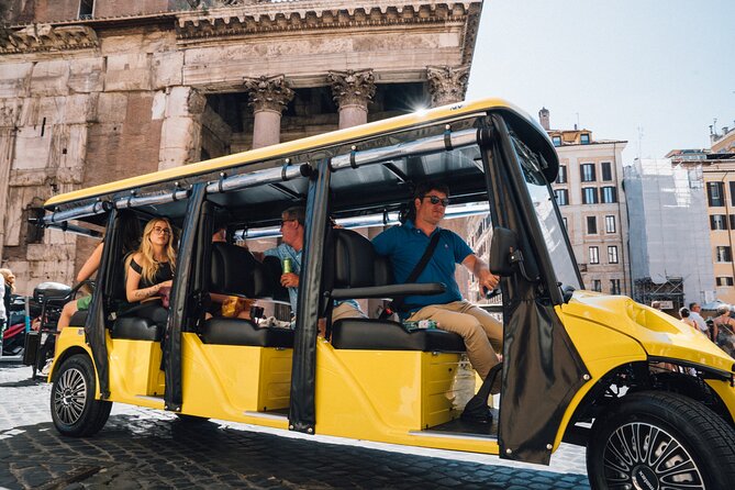 Golf Cart Small-Group Guided Tour: Rome City Highlights - Stop-by-stop: Pantheon quick look, then Trevi for the coin moment