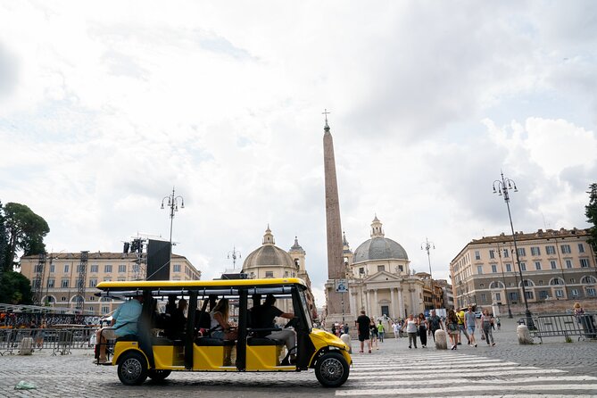 Golf Cart Small-Group Guided Tour: Rome City Highlights - Trevi Fountain: 10 minutes is enough for photos and stories