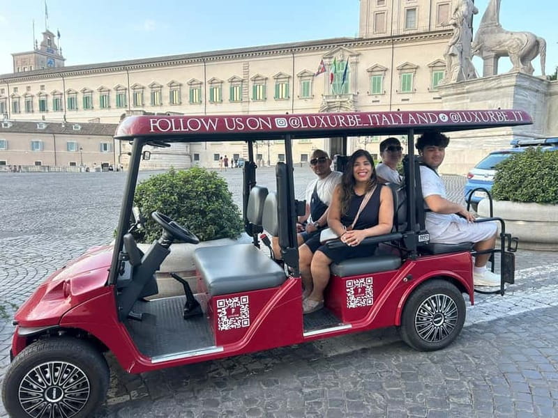 Golf Cart Tour: Highlights of Rome - Jewish Ghetto and the Streets Less Served by Big Buses