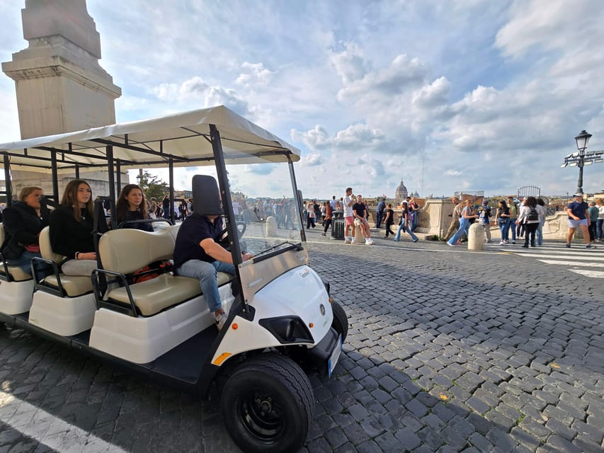 Golf Cart Tour of Rome: 3h with local guide and Gelato - Key points to know before you go