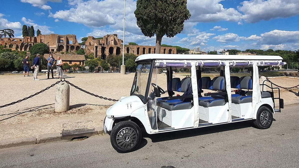 Golf Cart Tour of Rome: 3h with local guide and Gelato - Palazzo del Quirinale: a powerful exterior stop
