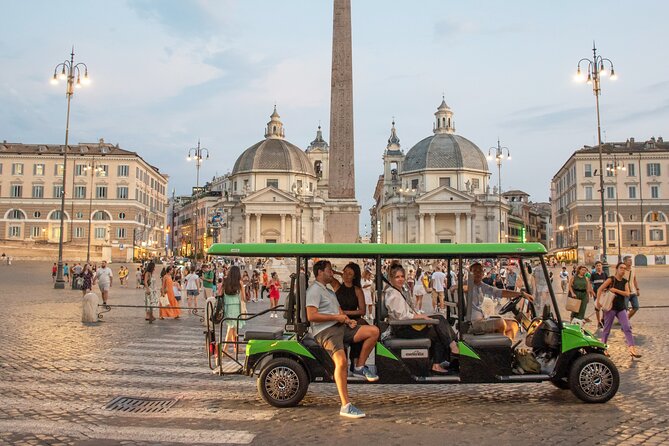 Golf Cart Tour Rome: An Express Adventure to the Top Sights - Circo Massimo: the fun photo stop plus a fountain lesson