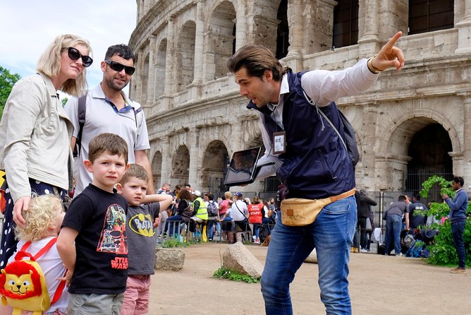 Guided Tour of the Colosseum and Roman Forums for Kids and Families with Marco - Why the Colosseum starts at Piazza del Colosseo