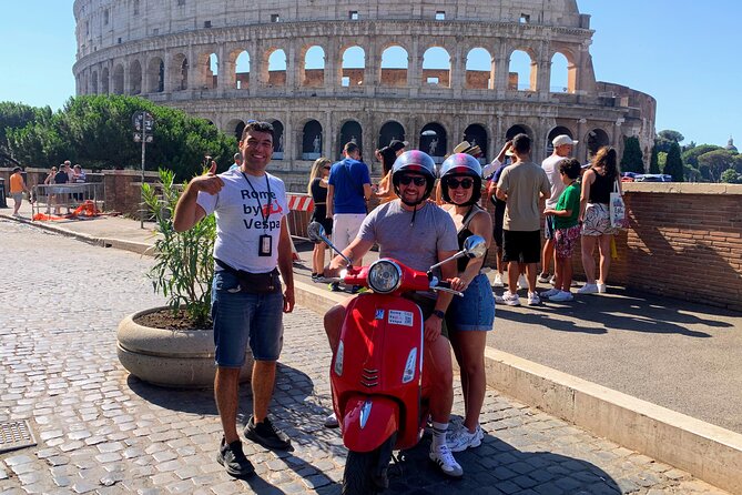 Guided Vespa Tour of Rome – Ride a Vespa with a Local Guide - Getting started at Via della Madonna dei Monti