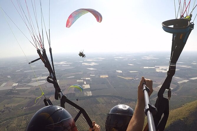Half day private paragliding adventure in Rome - PETER PAN FLIGHT - Getting to the Takeoff: Ancient Ruins + Real Wind Checks