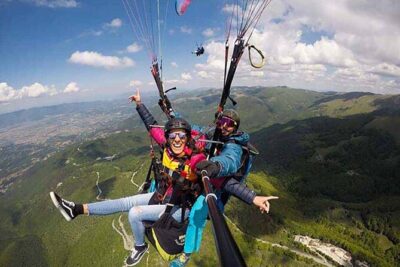 Half day private paragliding experience - ADVENTURE FLIGHT - Getting there from Rome: Latina Scalo train + pickup option