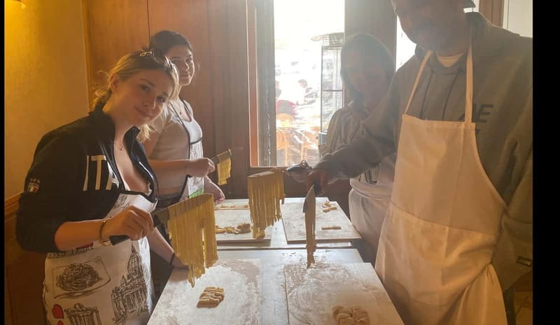Hands-On Pasta & Tiramisu Class near Colosseum - Meeting at Ristorante Massenzio Ai Fori (and Staying Put)