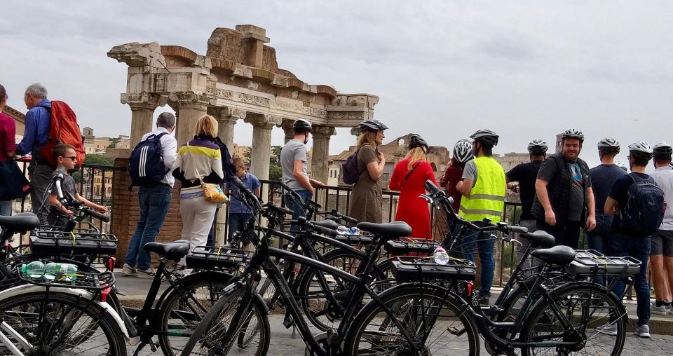 Highlights of Rome: E-bike Tour of the City with Gelato - Capitoline Hill to Imperial Fora: the ancient sweep you feel from the saddle