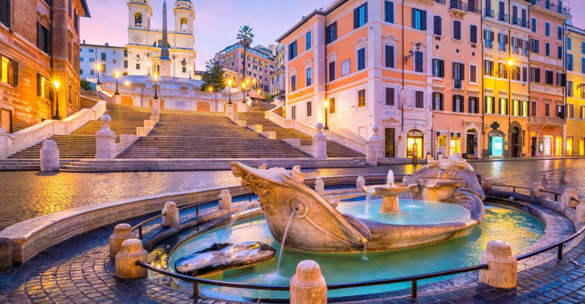 Highlights of Rome: Historical Center Walking Tour - Spanish Steps to Trevi Fountain: Baroque Drama You Can See in Real Time