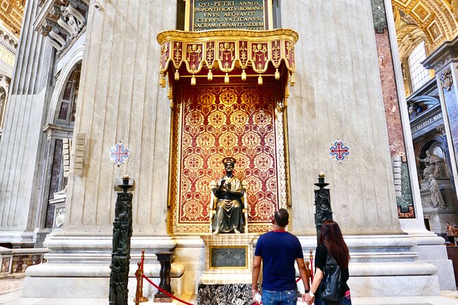 In-depth Guided Tour of St. Peter's Basilica & Square - What’s Not Included: Dome Climb, Vatican Museums, and the Sistine Chapel