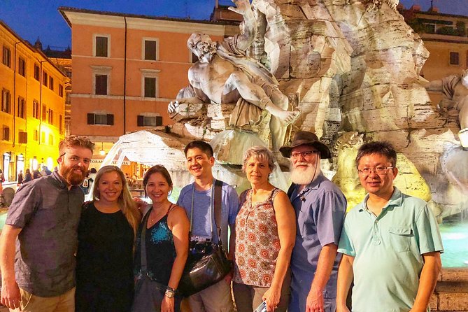 Jewish Ghetto and Campo Dè Fiori By Night Food, Wine and Sightseeing Tour - Largo Argentina ruins: gelato again and the Caesar story