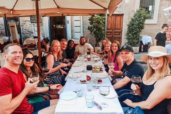Jewish Ghetto & Piazza Navona: Food, Wine & Sightseeing Rome Tour - Stop-by-stop: what each area adds to your evening