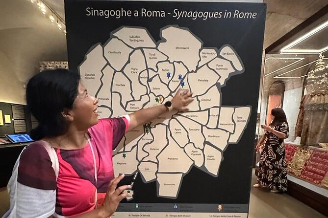 Jewish Ghetto,Great Synagogue & Trastevere - Private Walking Tour - Tempio Maggiore di Roma and the Spanish Synagogue: what you’ll actually see