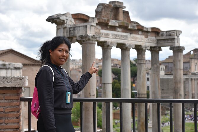 Jewish Ghetto,Great Synagogue & Trastevere - Private Walking Tour - Octavia’s Portico and the Roman theatre/bridge layer