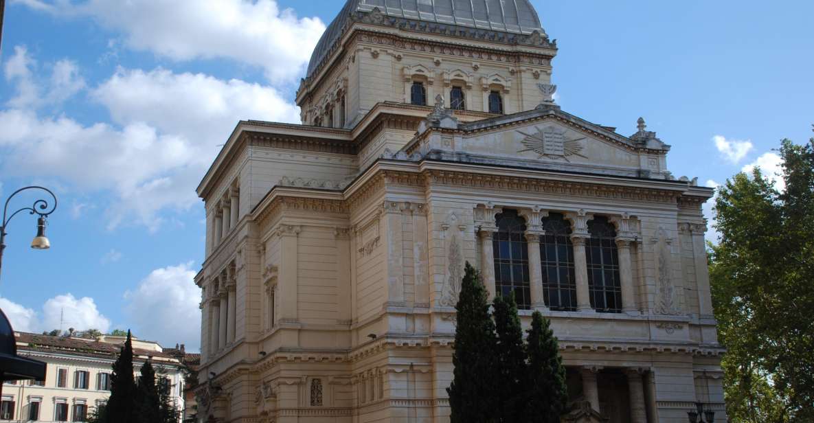 Jewish Rome District, Old Ghetto and Trastevere Private Tour - Starting by Teatro di Marcello: get oriented before the story gets heavy