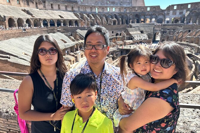 Kid-Friendly Tour of the Colosseum Forums and Ancient Rome - The guide approach that keeps kids engaged