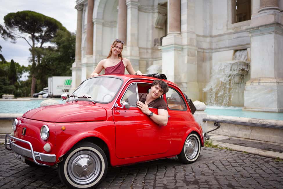 La Dolce Vita: Cruising Rome in a Classic Fiat 500 - Key highlights to know before you go