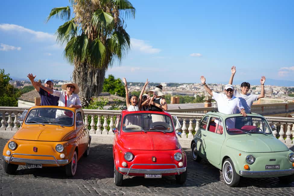 La Dolce Vita: Cruising Rome in a Classic Fiat 500 - The real bonus: photos from the session (and pro handling matters)