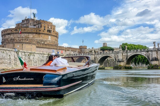 La Dolce Vita: Private Luxury Boat Ride in the Eternal City - Castel Sant’Angelo: Hadrian’s tomb turned fortress, prison, and museum