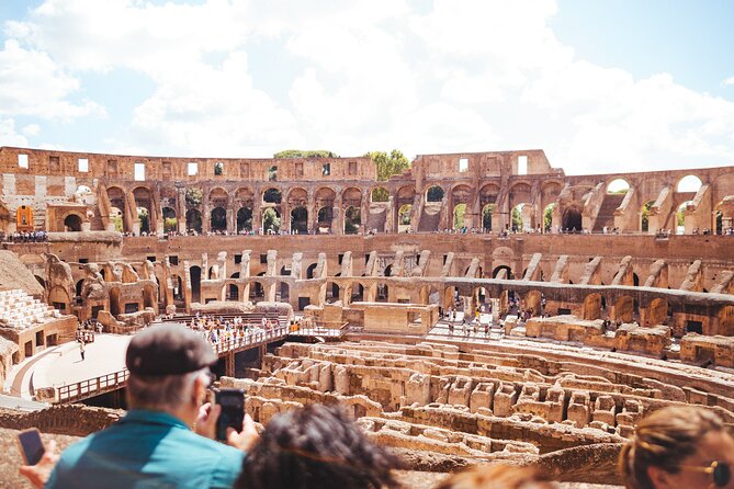 Last Entry Colosseum, Arena, Forum & Rooftop Aperitif Small Group - Roman Forum: temples and imperial spaces that finally make sense