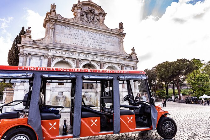 Late Night in Rome: VIP Golf Cart Drinks & Bites Tour - Testaccio finale at angelineria: cocktails and tiramisù