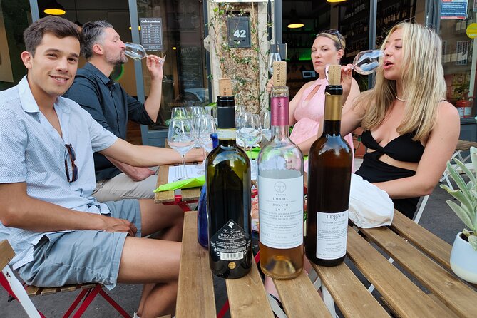 Local Wine Tasting - A Sommelier Lesson in a Roman Neighborhood Instead of a Tour Bus Stop
