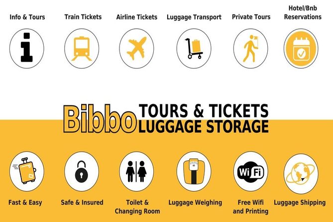 Luggage Storage in Rome City Center - How drop-off works: check in, seal, and go