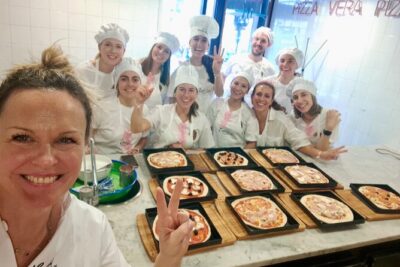 Make Italian Pizza and Tiramisu Dessert - Pizza dough from scratch: what you’re really learning