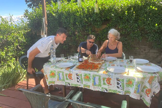 Make Pizza with Mamma in Roman Countryside - The Lesson Flow: Dough, Tomatoes, Sauce, and Toppings