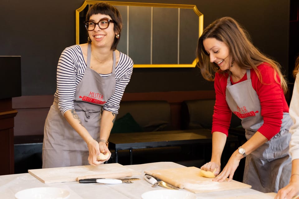 Masterclass: Aperol Spritz & Pasta Making Experience in Rome - Fresh pasta practice: fettuccine and maltagliati from scratch