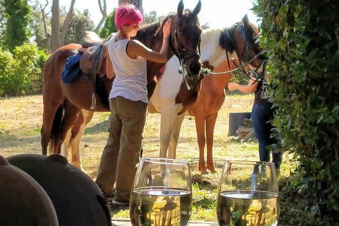 Middle day out of Rome on Horseback with meals included - Where the food fits: aperitif, dinner, breakfast, and lunch
