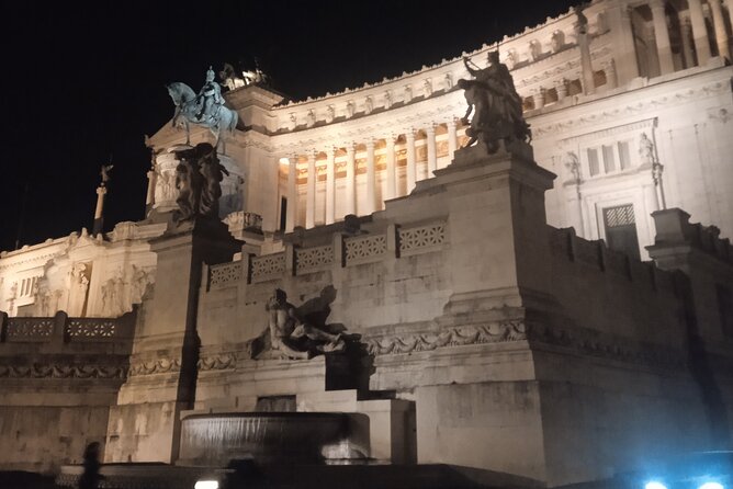 Moonlight Walking Tour in the Heart of the Imperial & Baroque Rome - Trevi Fountain under moonlight: sound, symbolism, and film magic