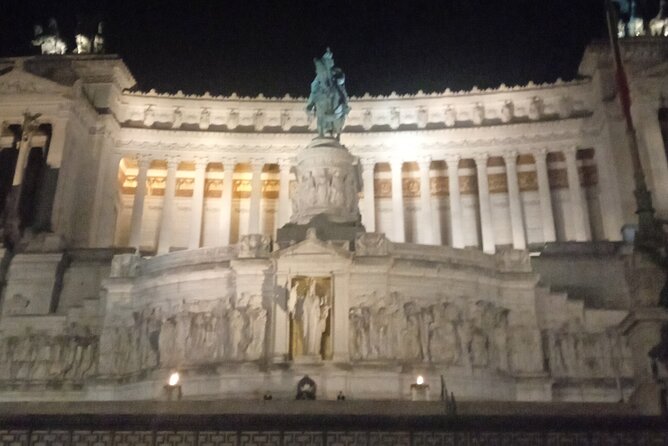 Moonlight Walking Tour in the Heart of the Imperial & Baroque Rome - Roman Forum after dark: illuminated stones and legend-driven storytelling