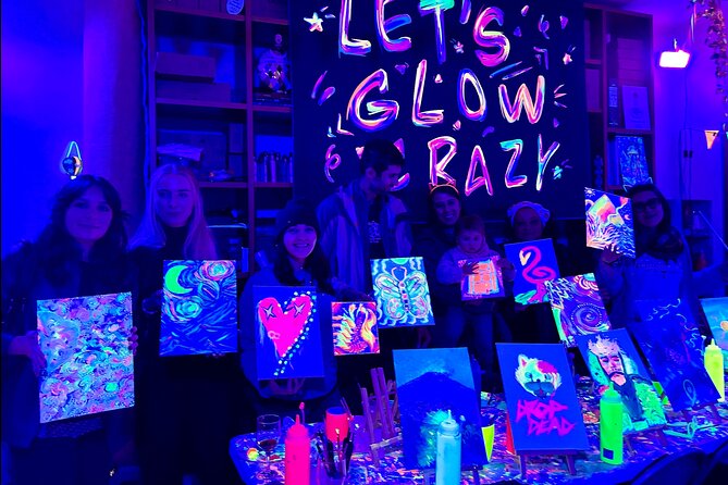 Neon Art Painting Experience in Immersive Studio (No Stop Wine) - Where Via degli Zingari Fits Into Your Rome Evening