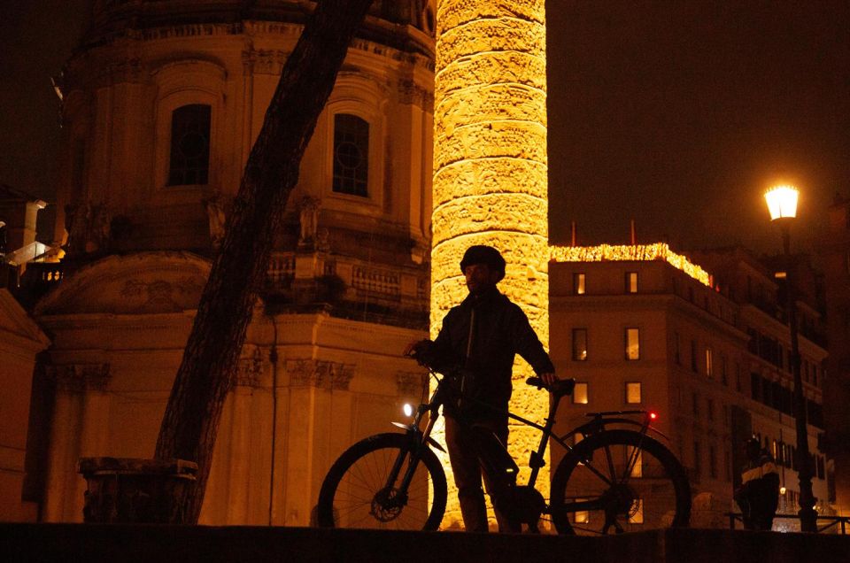 Night Tour of Rome with Top E-bike & optional Italian Dinner - Key highlights worth your attention